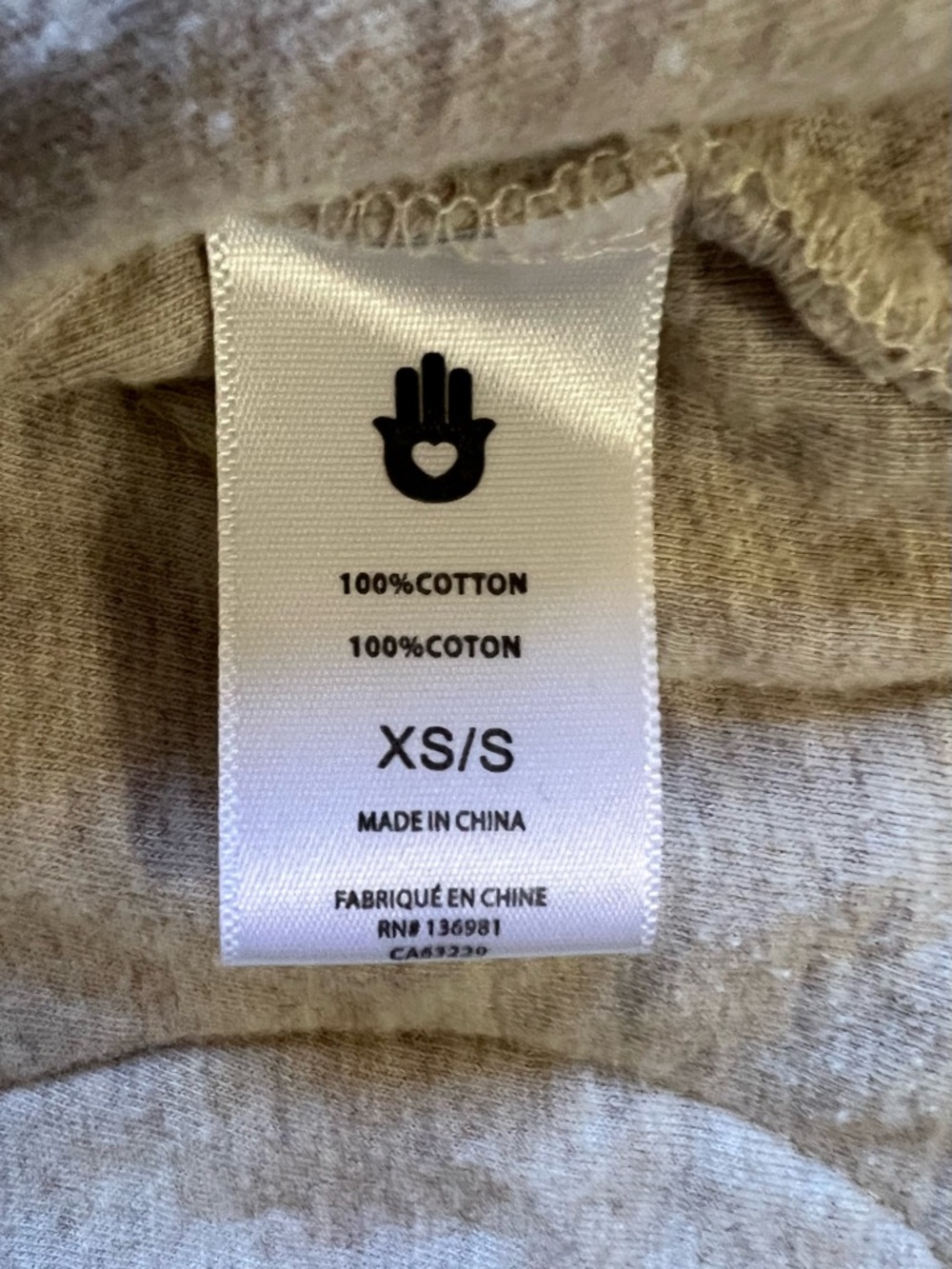 SPIRITUAL GANGSTER Wave Quilted Jacket‎ Shacket Beige Oatmeal Sz XS/S Yoga Cozy - Picture 9 of 10